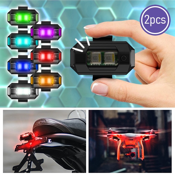 Rechargeable LED Stroboskopske Luči za Vozila (Paket 2 kosov) | STROBIES