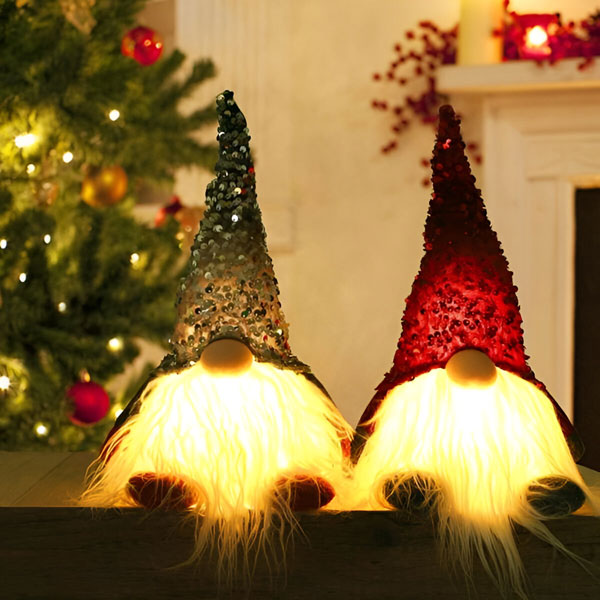 Svetleči božični škrat | GNOMEK