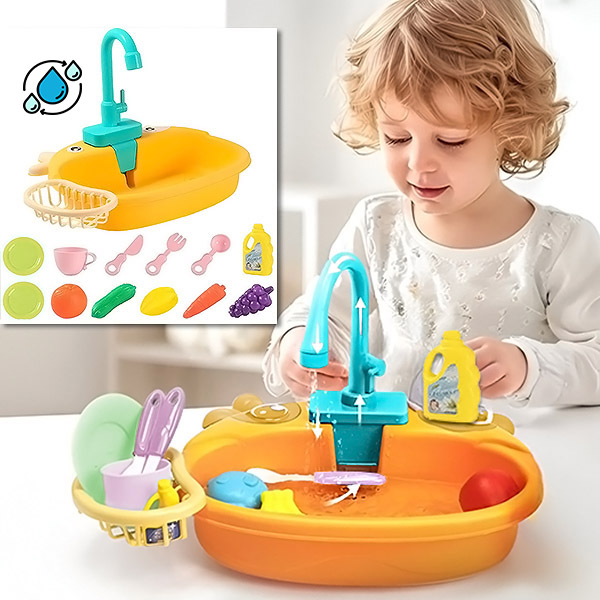 Otroško kuhinjsko korito s tekočo vodo | SINKIFUN