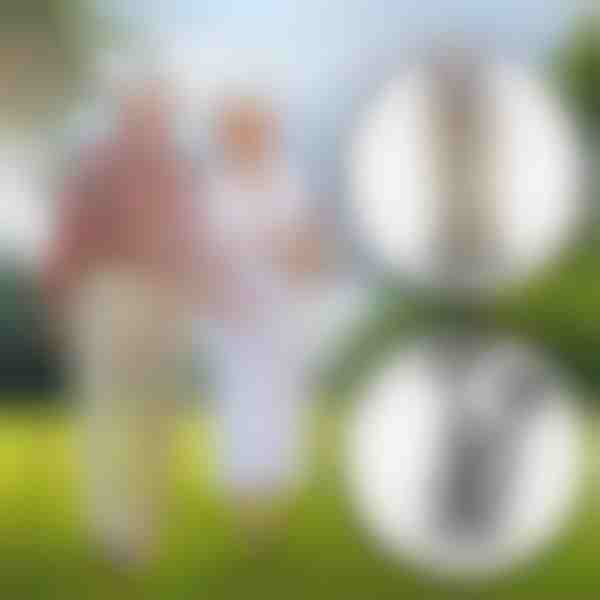 Zložljiva sprehajalna palica z LED lučjo | STEPRO