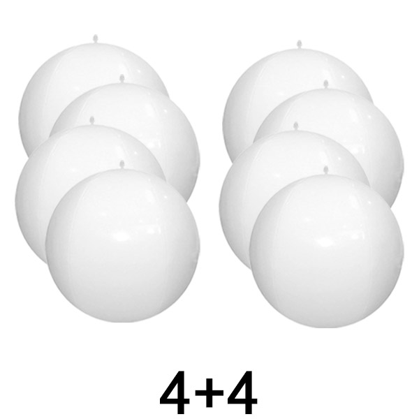 4x Napihljive plavajoče luči za bazen | POOLGLO 1+1 GRATIS