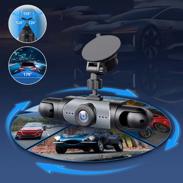 Štirikanalni snemalnik vožnje | CAMERIK